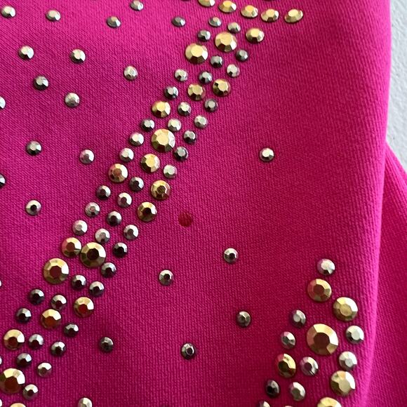 Lipsy London Bodycon Dress Women US 8 Pink Evening Sleeveless Barbiecore Party - Picture 11 of 14